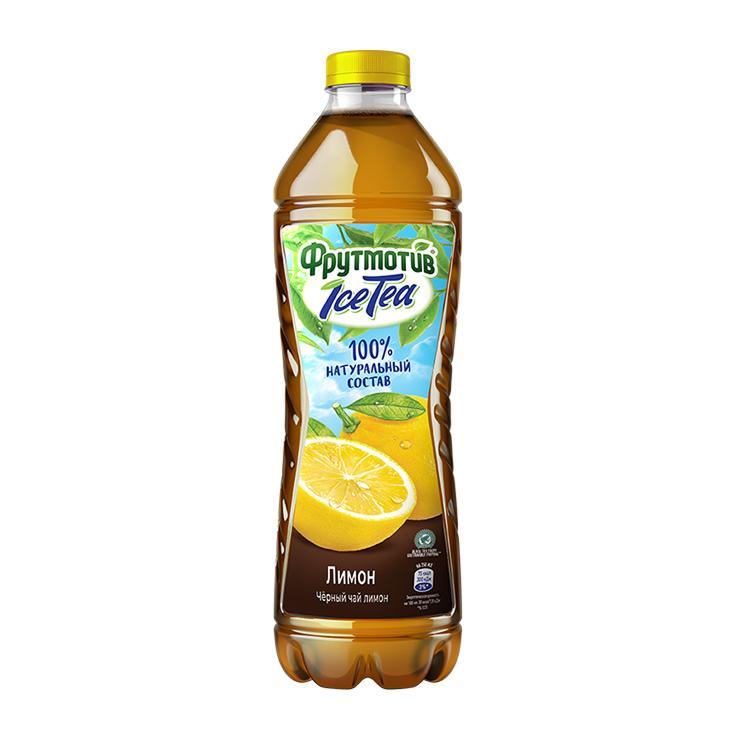 Чай холодный Фрутмотив Ice Tea черный лимон 500 мл., ПЭТ