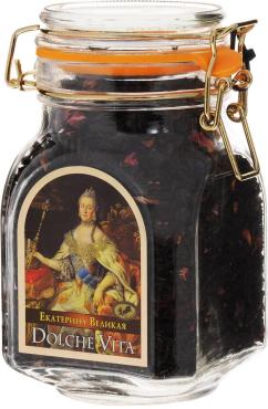 Чай Dolche Vita Екатерина Великая черный, 150 гр., стекло