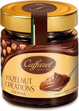 Паста шоколадная Caffarel CREMOSA DARK лесной орех/какао 200 гр., стекло
