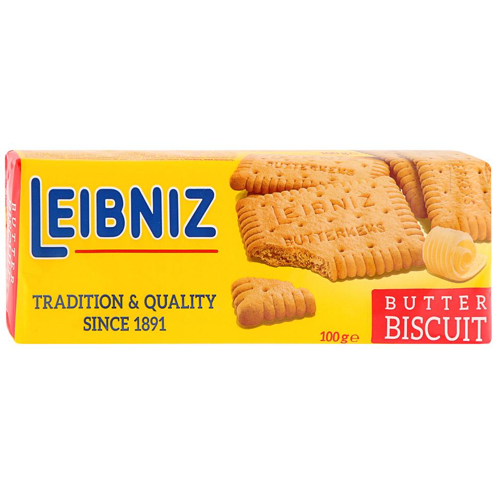 Печенье Leibniz, сливочное, 100 гр., обертка фольга/бумага