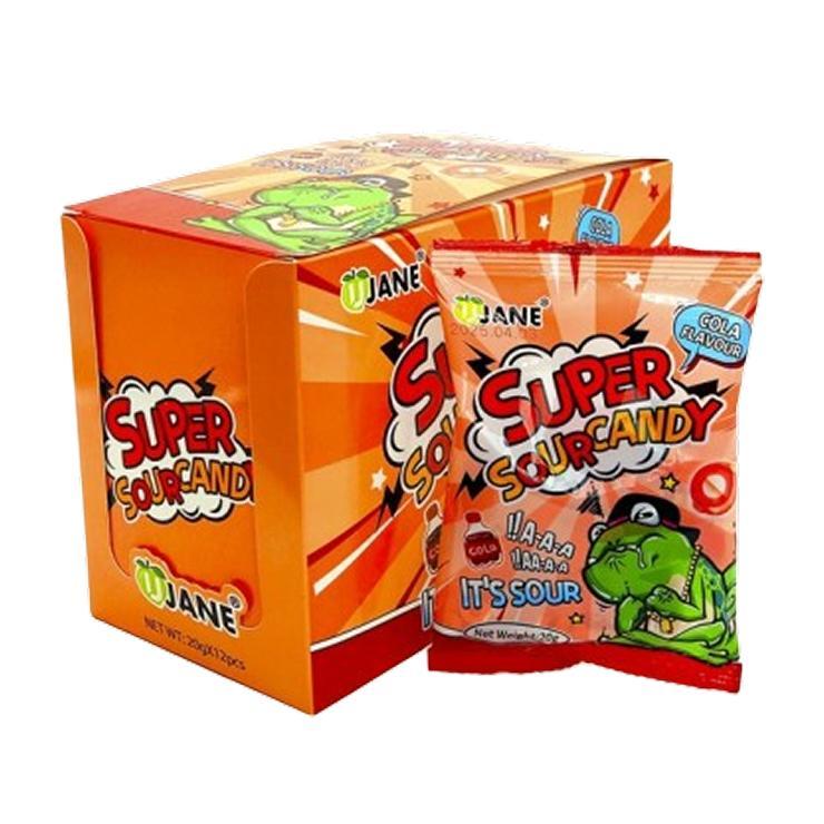 Карамель Ujane кола кислая 20 гр., саше