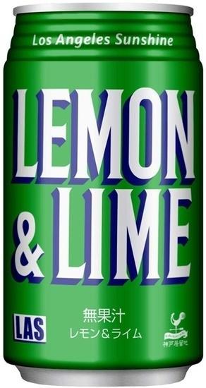 Напиток б/а газированный Tominaga Lemon Lime, 350 мл., ж/б