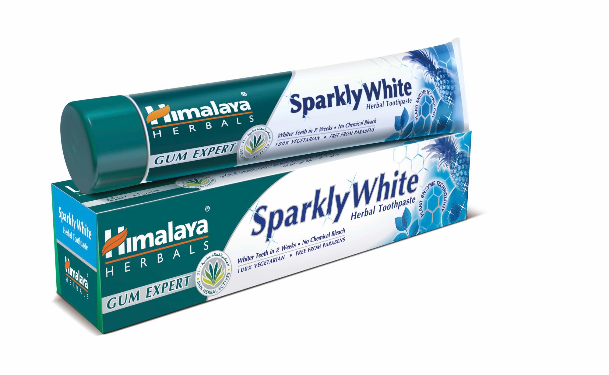 Зубная паста Himalaya Sparkly White, 75 мл., картон