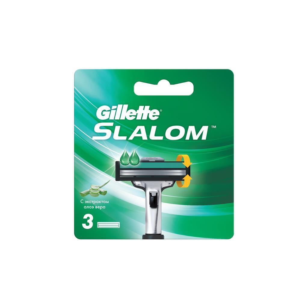 Сменные кассеты для бритья Gillette Slalom 5 шт., блистер