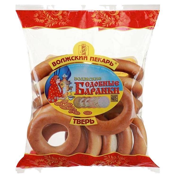 Баранки Волжский Пекарь 500 гр., флоу-пак