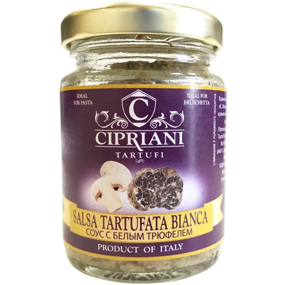 Соус Cipriani Tartufi с белым трюфелем 80 гр., стекло