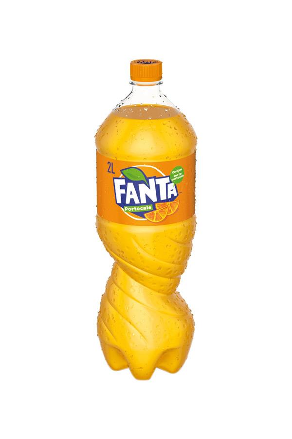 Напиток газированный Fanta, КЗ, 2 л., ПЭТ