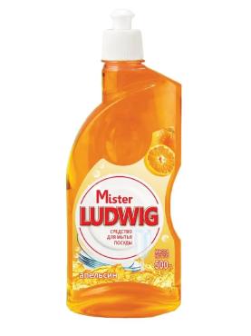 Средство для мытья посуды Romax mister ludwig апельсин, 500 мл., ПЭТ