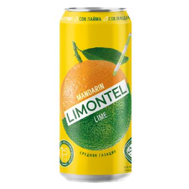Напиток газированный LIMONTEL Мандарин 450 мл., ж/б