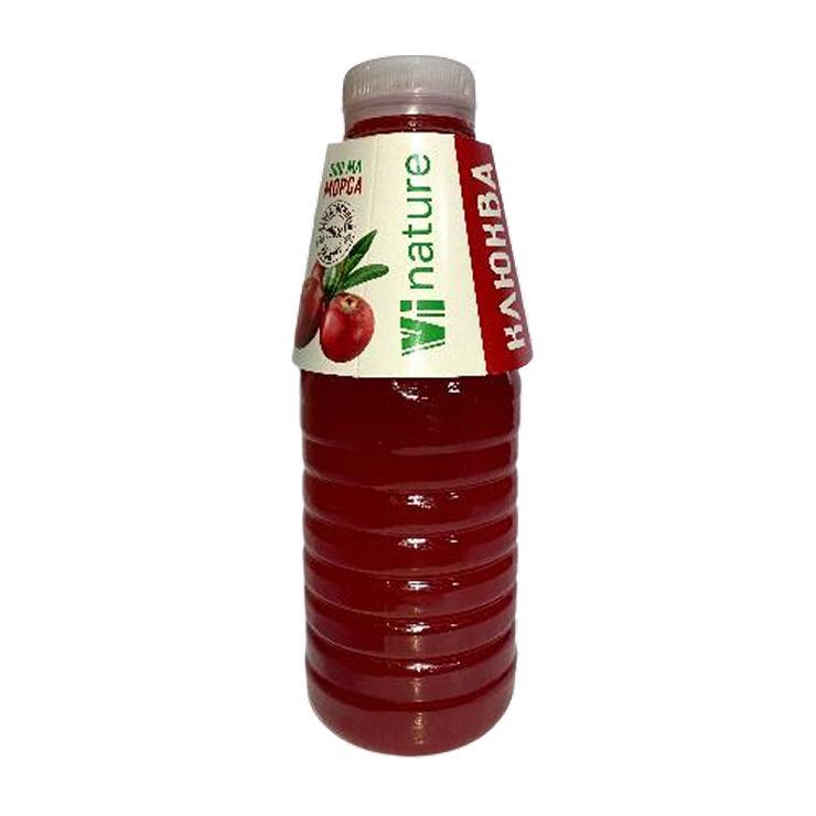 Морс Vi NATURE клюквенный с иван чаем 500 мл., ПЭТ
