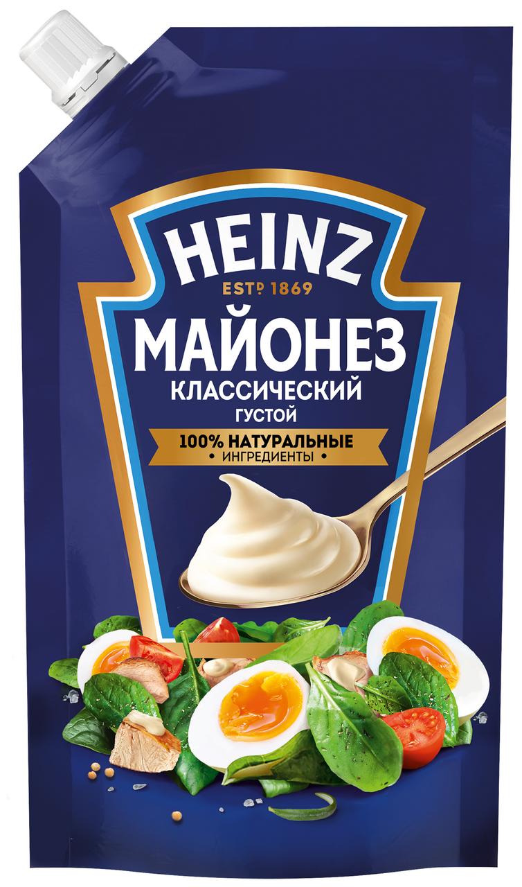 Майонез Heinz Классический 67% 300 гр., дой-пак