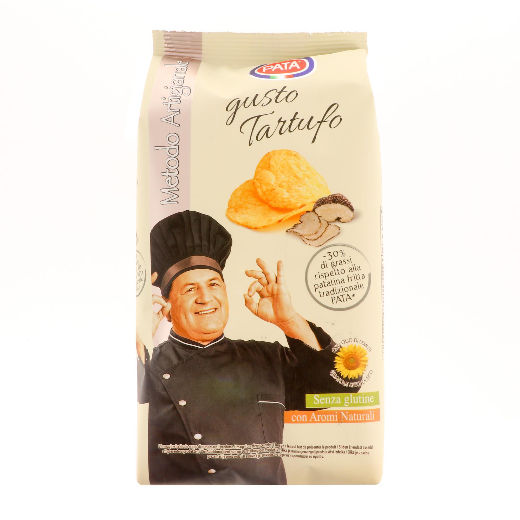 Чипсы Pата из натурального картофеля со вкусом трюфеля 100 гр., флоу-пак