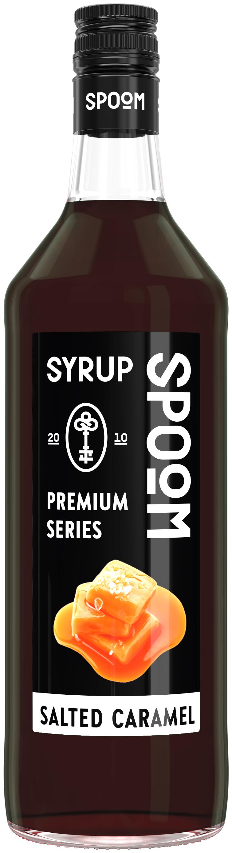 Сироп Spoom Карамель солёная 1 л., стекло