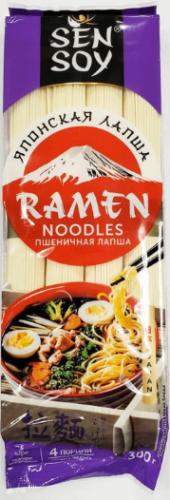 Лапша пшеничная Sen Soy Ramen 300 гр., флоу-пак