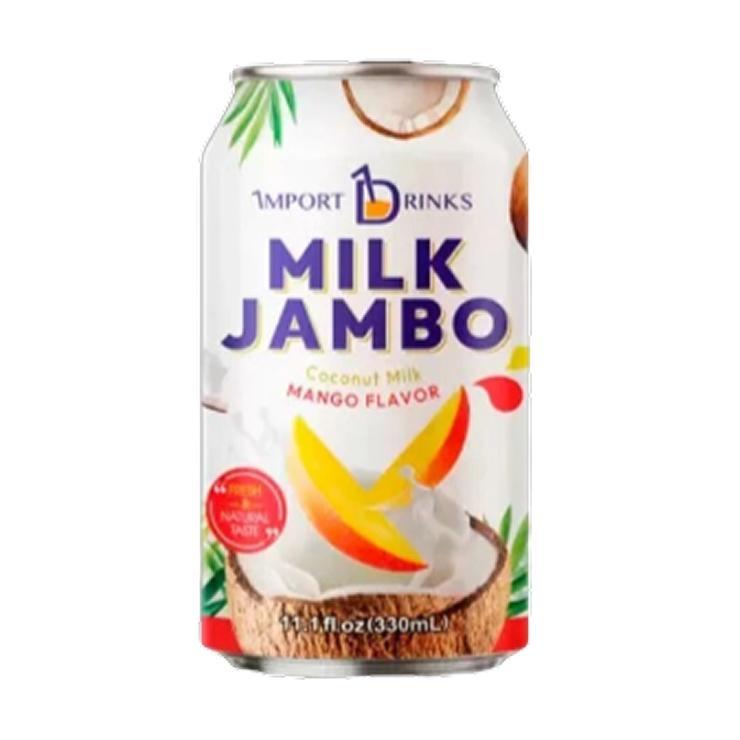 Молоко кокосовое MILK JAMBO манго 330 мл., ж/б