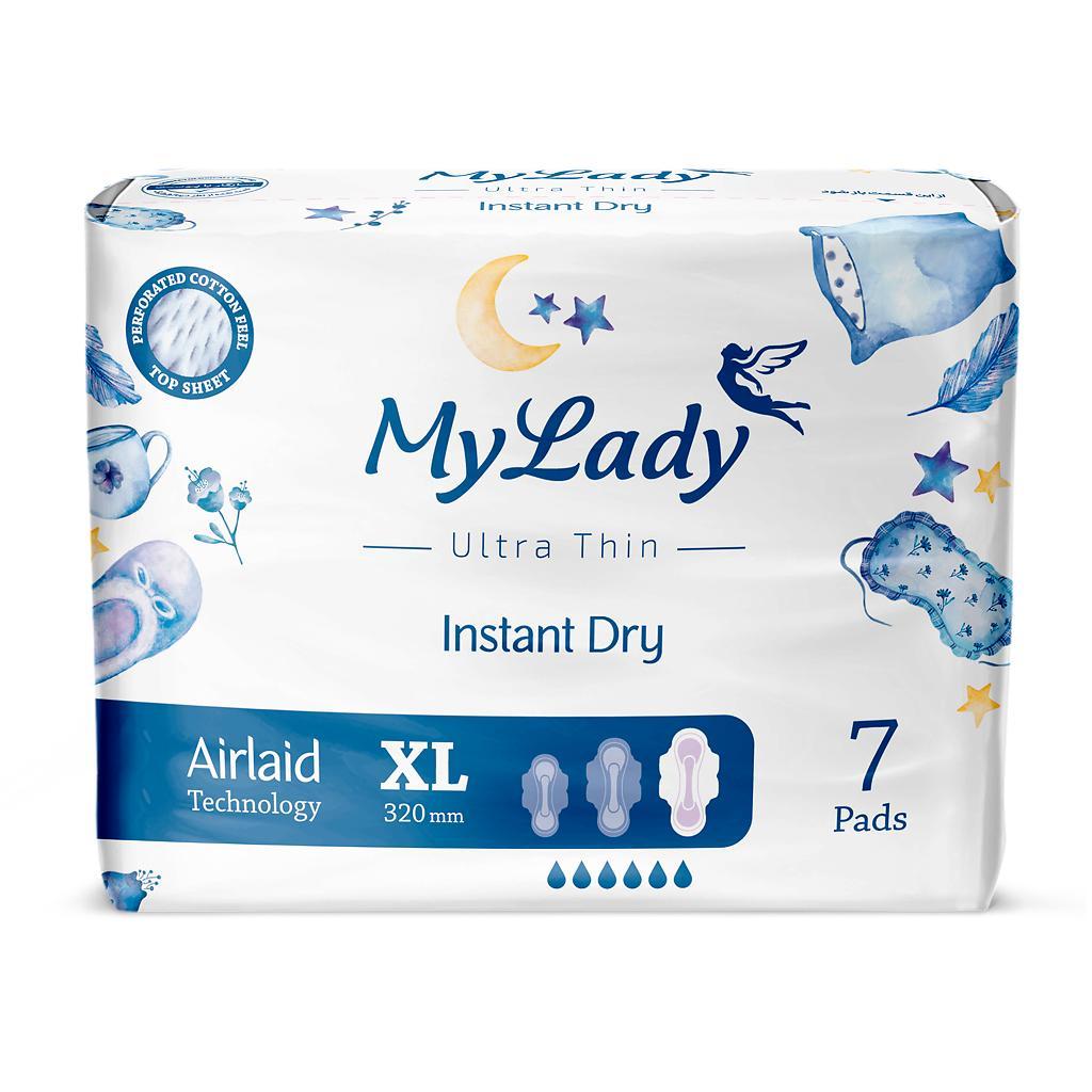 Прокладки гигиенические My Lady Instant Dry XL 7 шт., флоу-пак