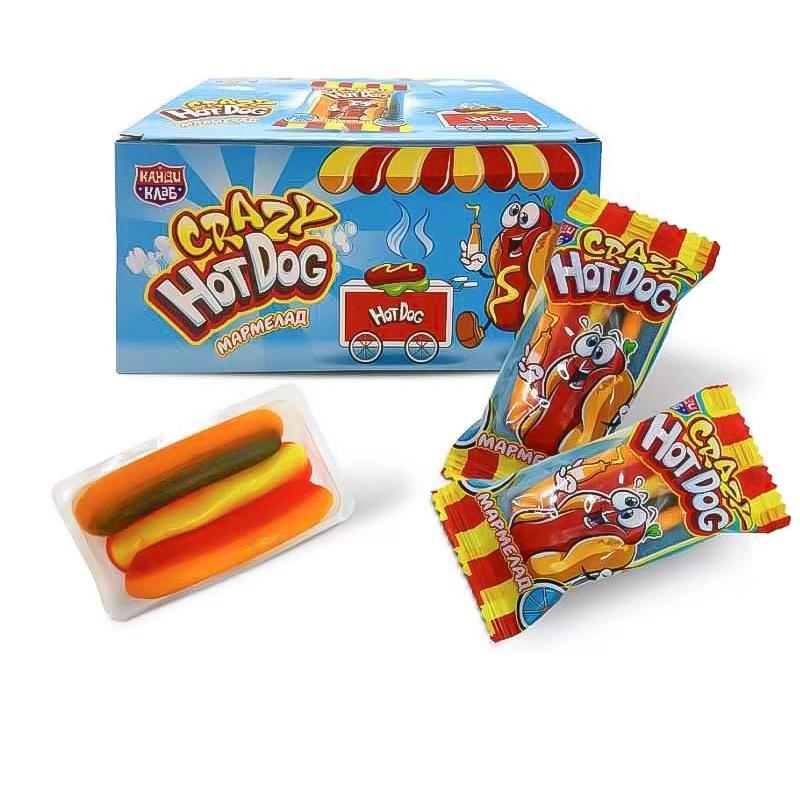 Мармелад Конфитрейд Crazy HOT DOG 10 гр., флоу-пак