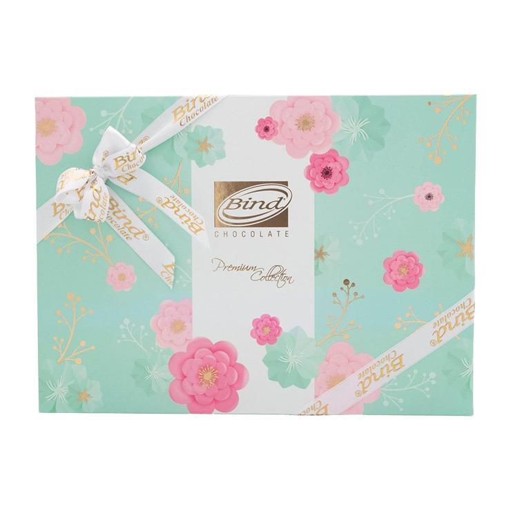Набор шоколадных конфет Bind Бирюзовые грезы ассорти 328 гр., картон