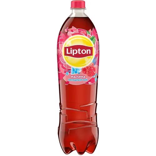 Холодный чай Lipton Малина 1.5 л., ПЭТ