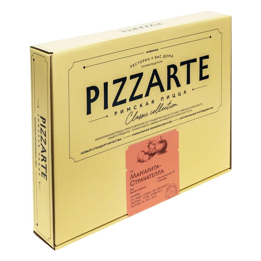 Пицца PIZZARTE Римская Маргарита Страчателла 400 гр., картон