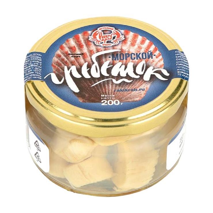 Гребешок Самарский Икорный Дом 200 гр., стекло