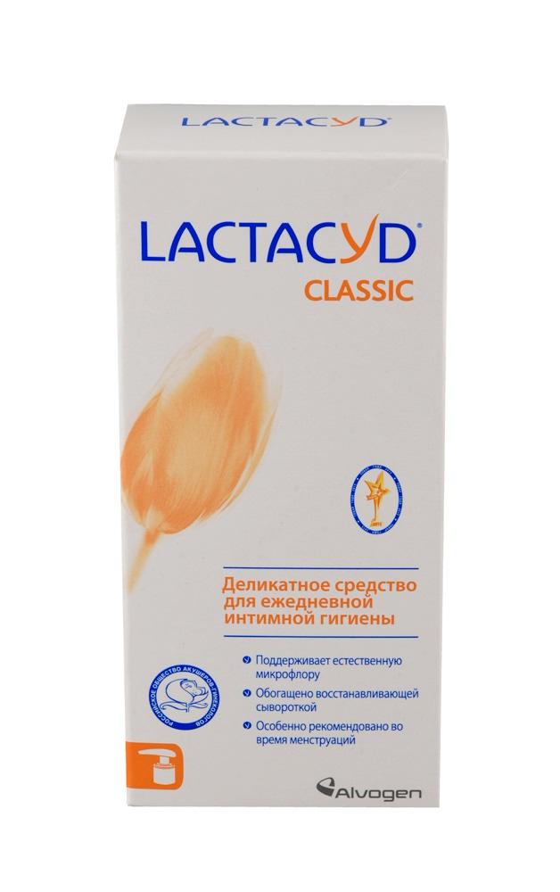 Средство Lactacyd Classic для интимной гигиены, 200 мл., картон