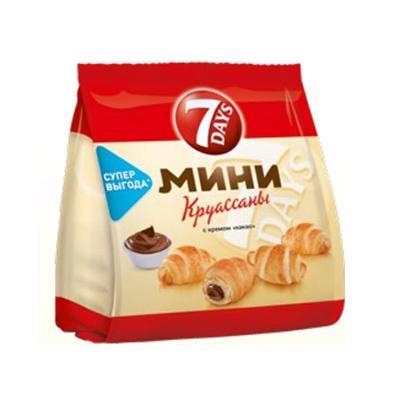 Круассаны 7 Days мини Какао 265 гр., флоу-пак