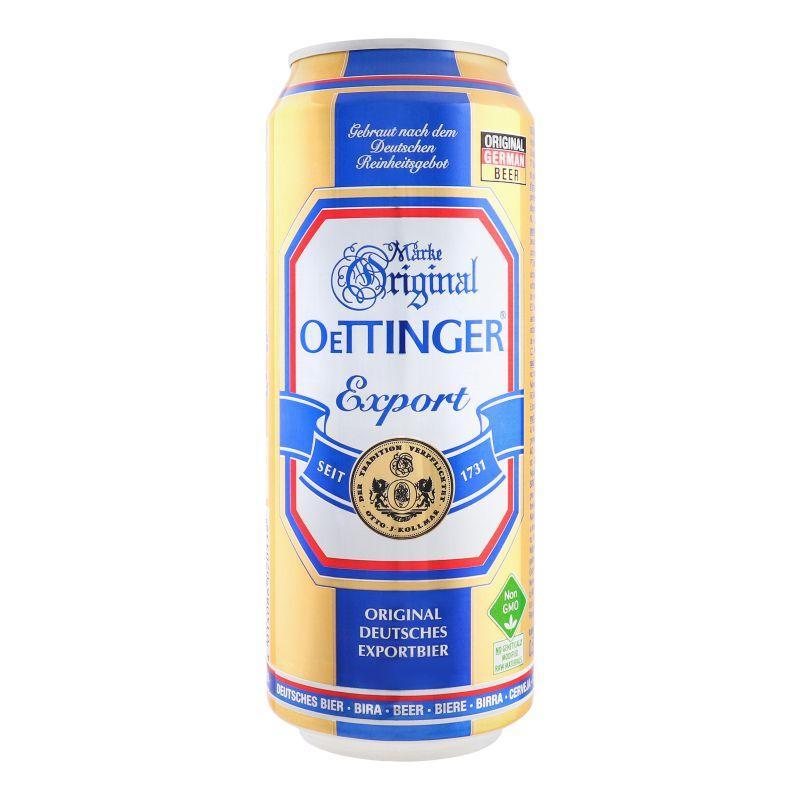 Пиво Oettinger Export, Германия, 500 мл., ж/б