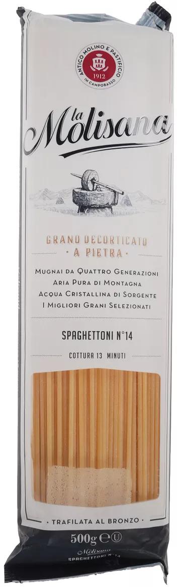 Макаронные изделия La Molisana Spaghettone № 14B спагетти, 500 гр., пластиковый пакет