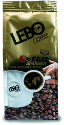 Кофе в зернах Lebo Extra 250 гр., флоу-пак