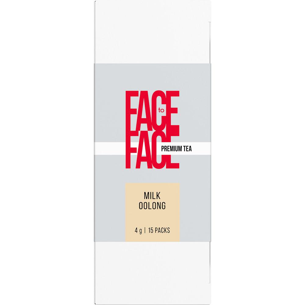 Чай зеленый Face to Face Milk Oolong Улун 15 пак. 60 гр., картон