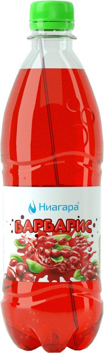 Напиток Ниагара газированный Барбарис 460 мл., ПЭТ