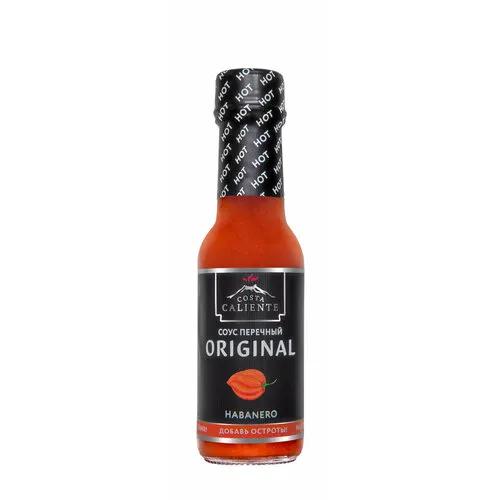 Соус Costa Caliente Original Habanero перечный Хабанеро 90 мл., стекло