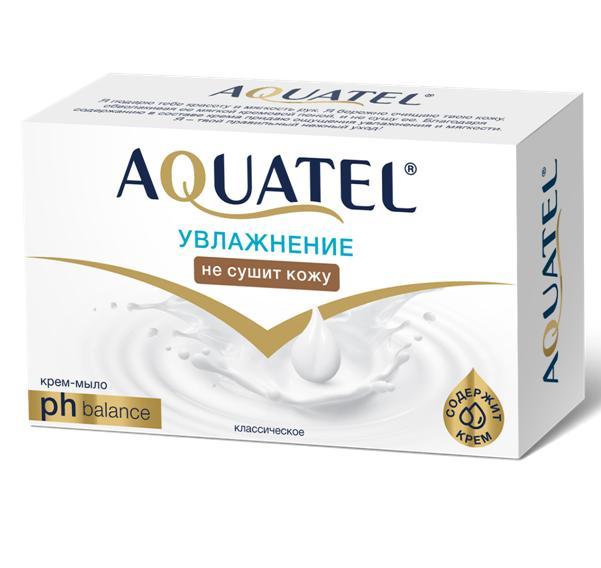 Крем-мыло AQUATEL Классическое 90 гр., картон