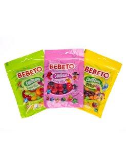 Мармелад жевательный Bebeto Cool Beans Mix 60 гр., флоу-пак
