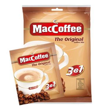 Кофе растворимый 3 в 1 Original, MacCoffee, 10 пакетиков по 20 гр., флоу-пак