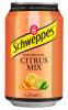Напиток Schweppes The Original Citrus Mix безалкогольный газированный, 330 мл., ж/б