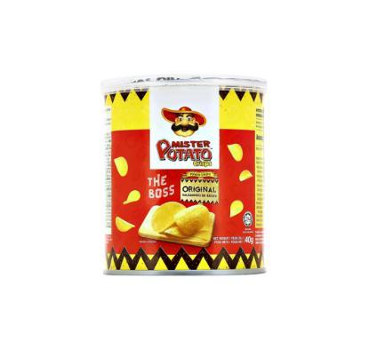 Чипсы картофельные Mister Potato Original оригинальные 40 гр., туба