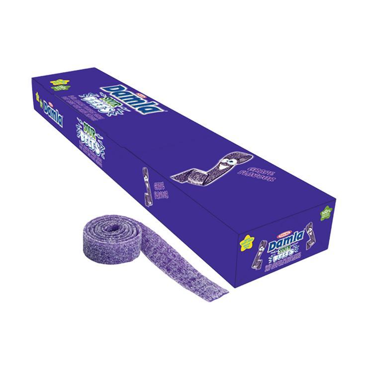 Жевательный мармелад DAMLA со вкусом винограда 15 гр., картон