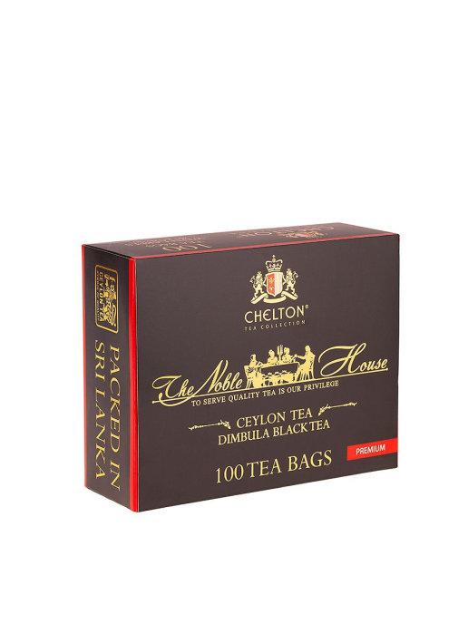 Чай Chelton Благородный Дом черный, 100 пакетов, 200 гр., картон