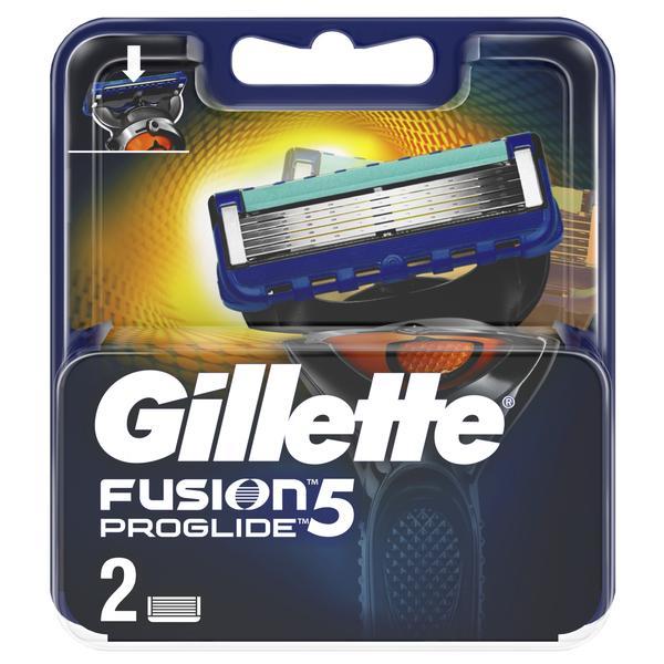 Кассета для станка Gillette Fusion proglide мужской 2 шт., блистер