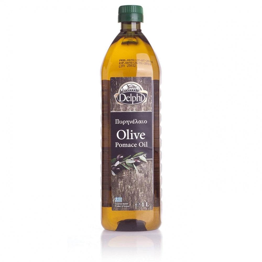 Масло оливковое Delphi Pomace 1 л., стекло