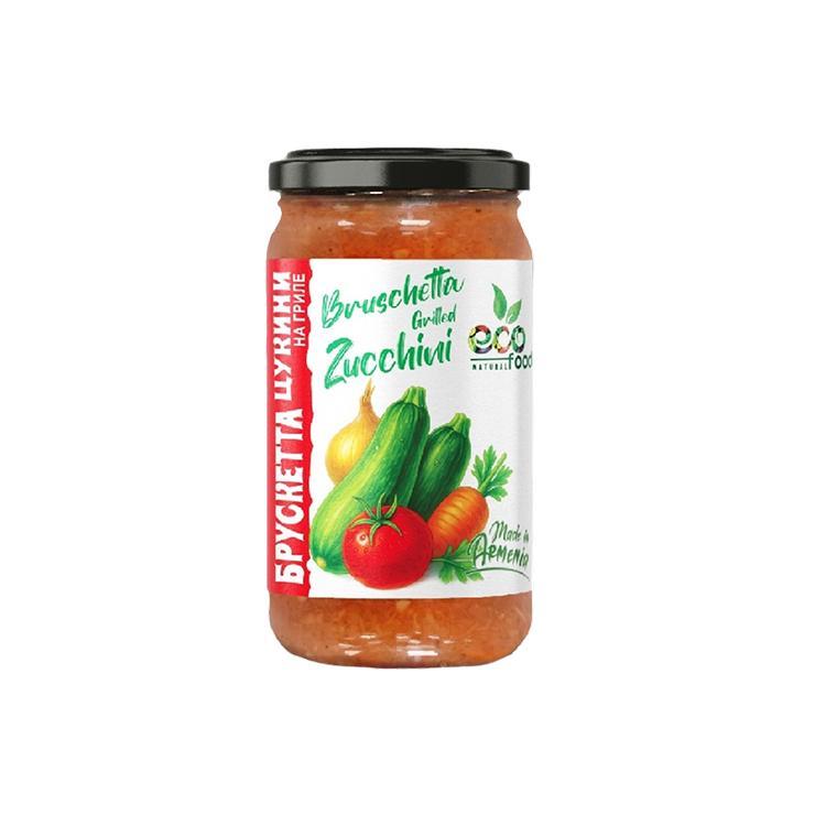 Брускетта ECOFOOD цукини на гриле 350 гр., стекло