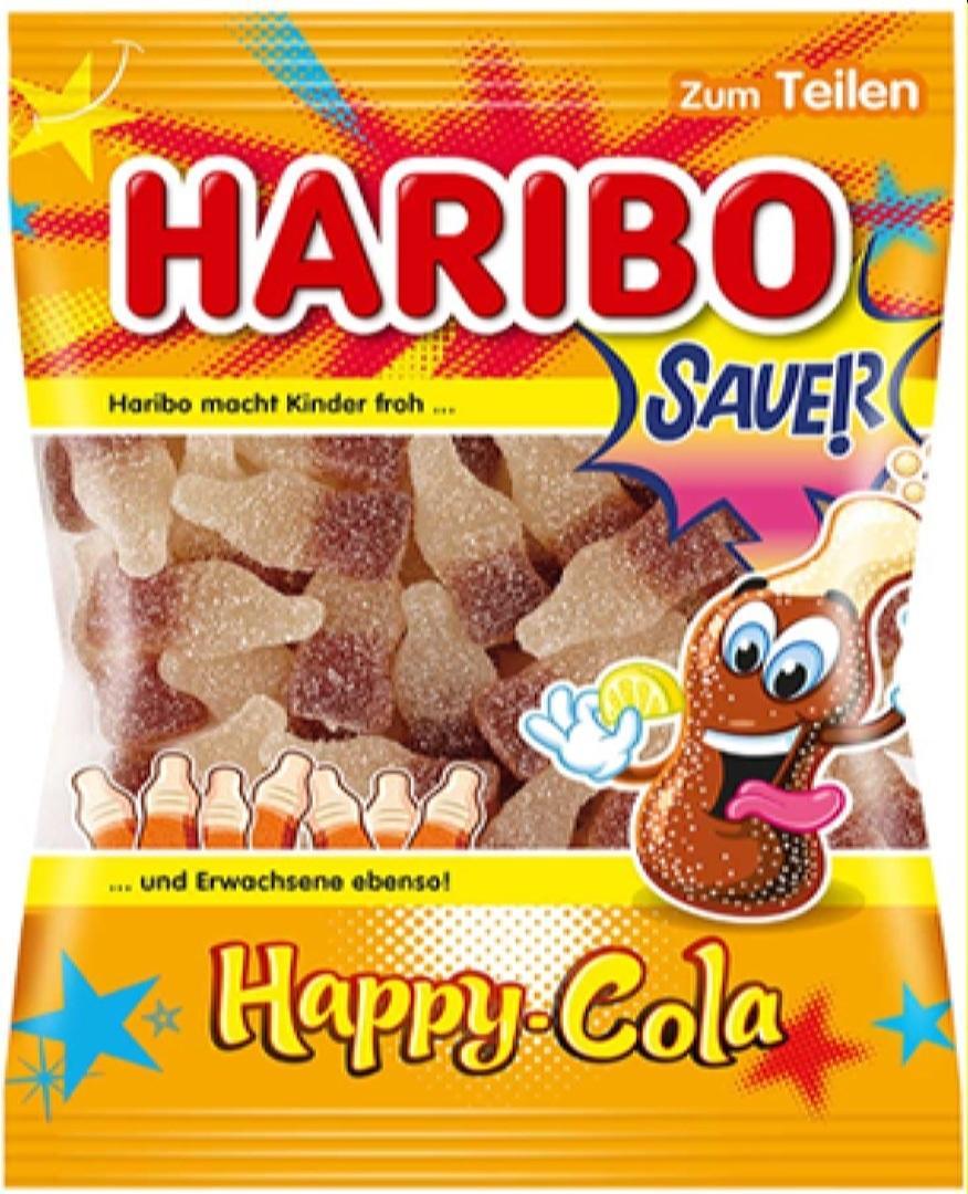 Мармелад жевательный Haribo Happy Cola Sauer 175 гр., флоу-пак