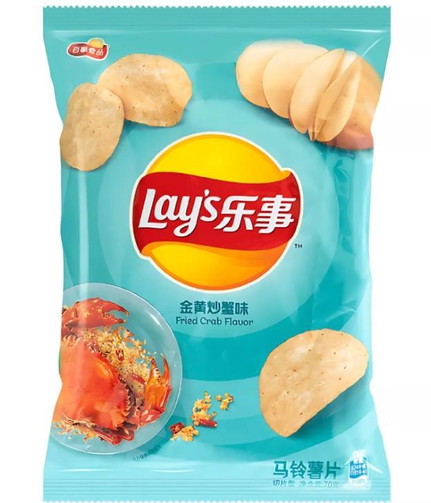 Чипсы Lay's Fried Crab 40 гр., флоу-пак