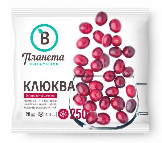 Клюква Планета Витаминов 250 гр., флоу-пак