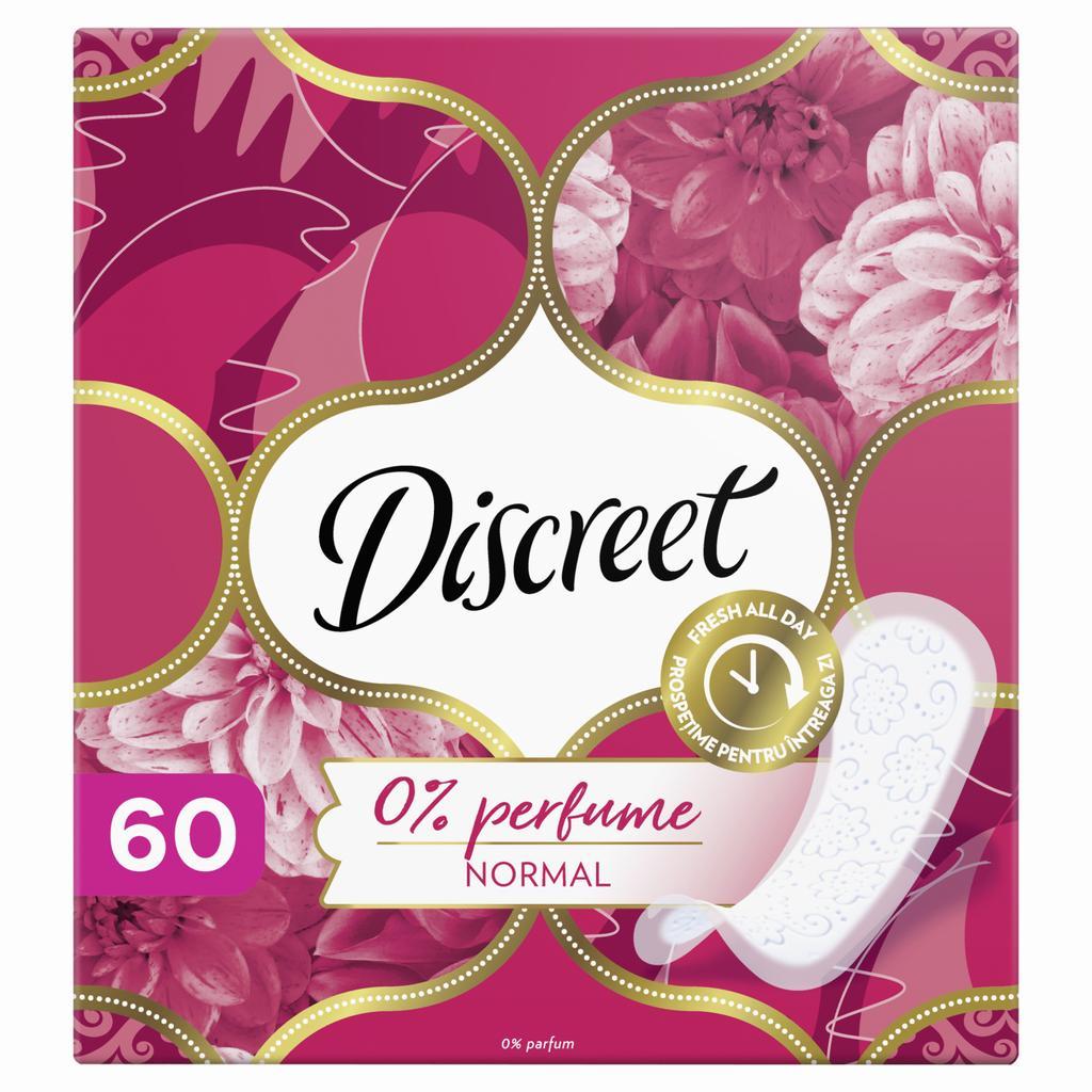 Прокладки ежедневные гигиенические Discreet Normal 60 шт., картон