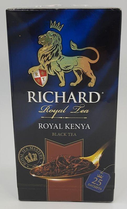 Чай Richard Royal Kenya черный  25 пак. 37 гр., картон