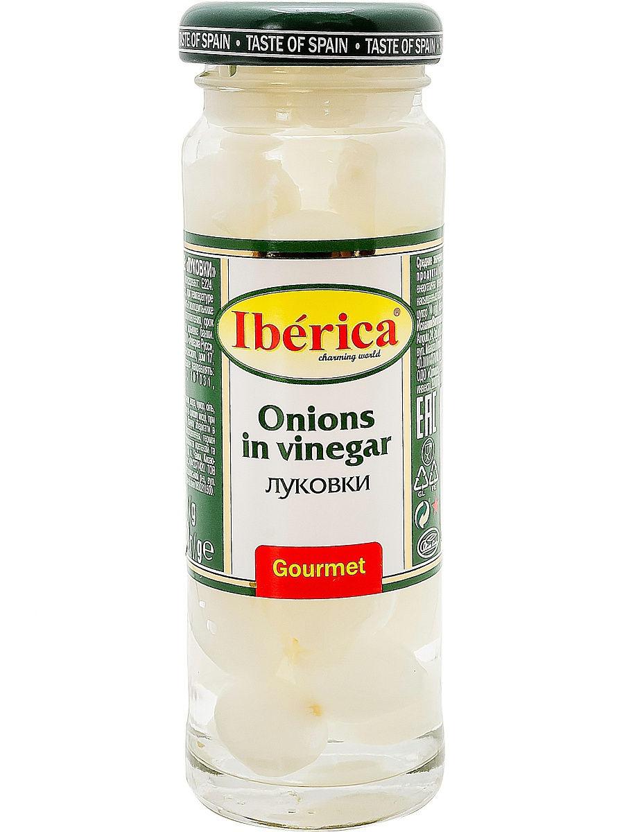 Луковки пикантные Iberica 100 гр., стекло