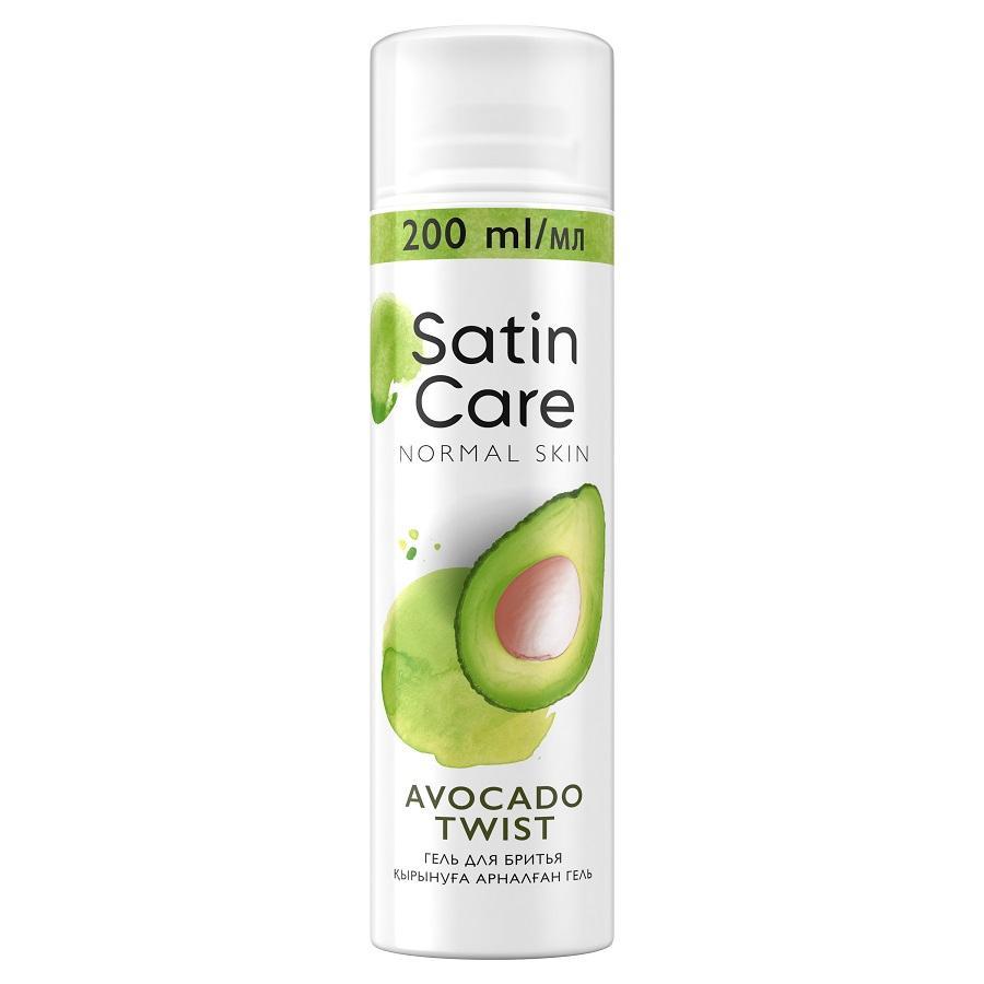 Гель для бритья Satin Care Авокадо, 200 мл., баллон